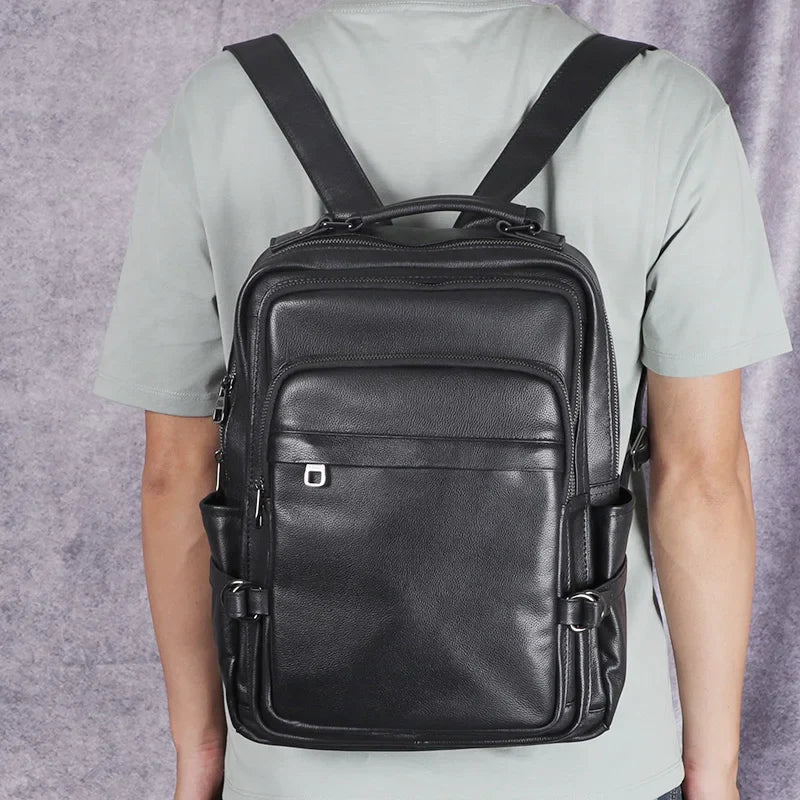 Mochila De Couro Legítimo