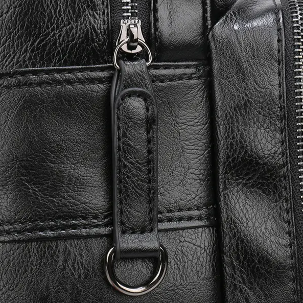 Mochila Masculina de Couro Milano