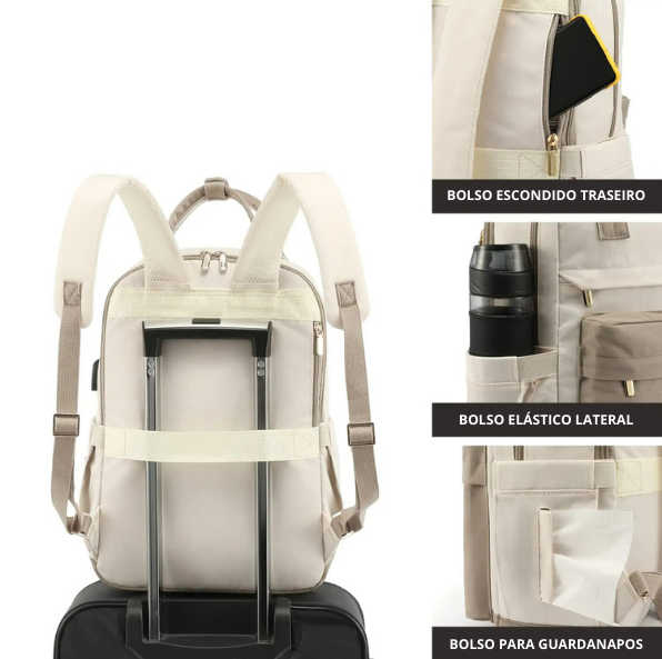 Mochila de Viagem Feminina - Vivace