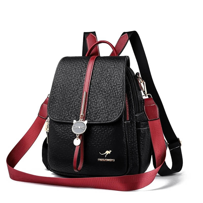 Mochila Feminina de Couro Scarlett