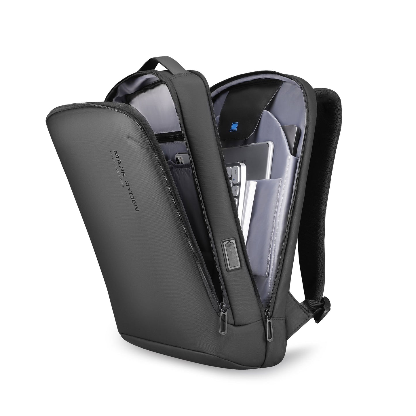 Mochila Executiva Notebook 15.6" Antifurto Porta USB