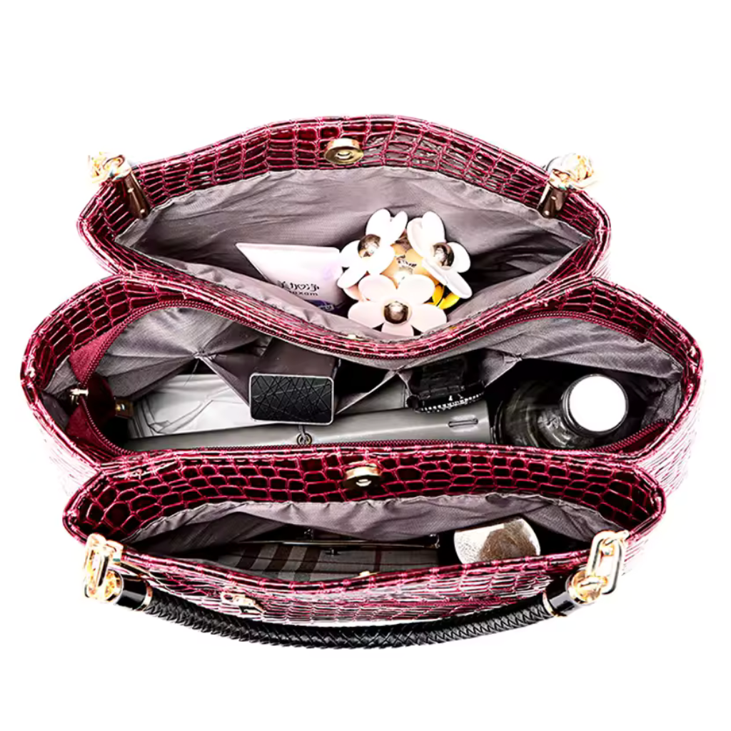 Bolsa Feminina de Couro - Marcelline Luxe 3
