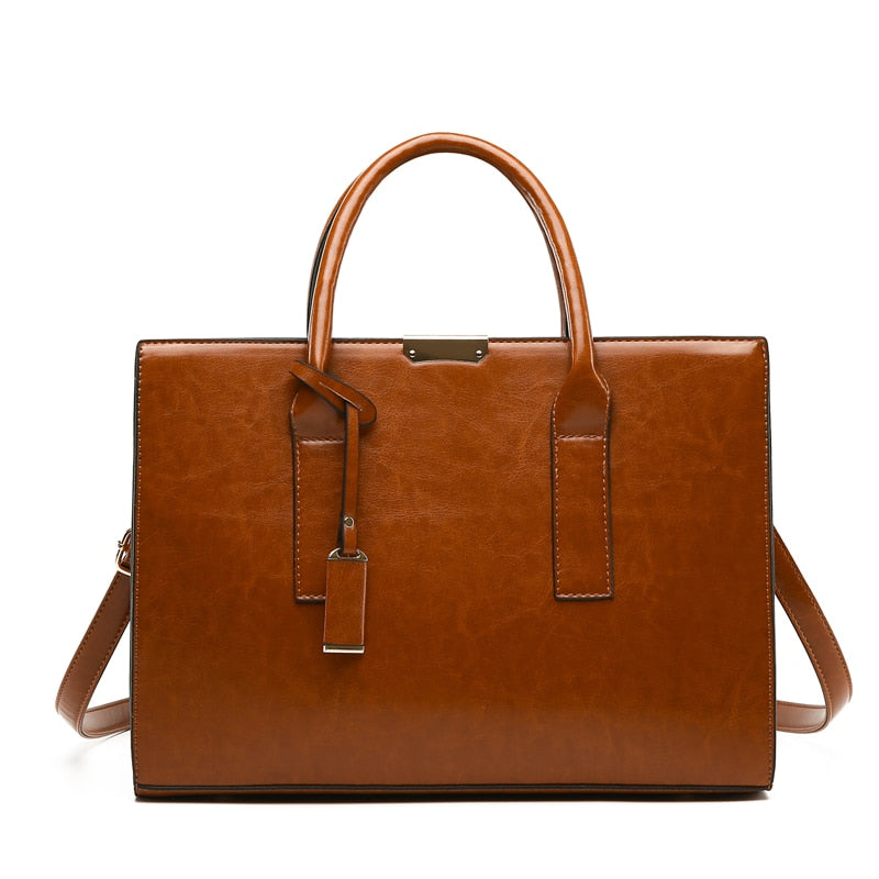 Bolsa Feminina de Couro + 2 Carteira Premium Bags 8