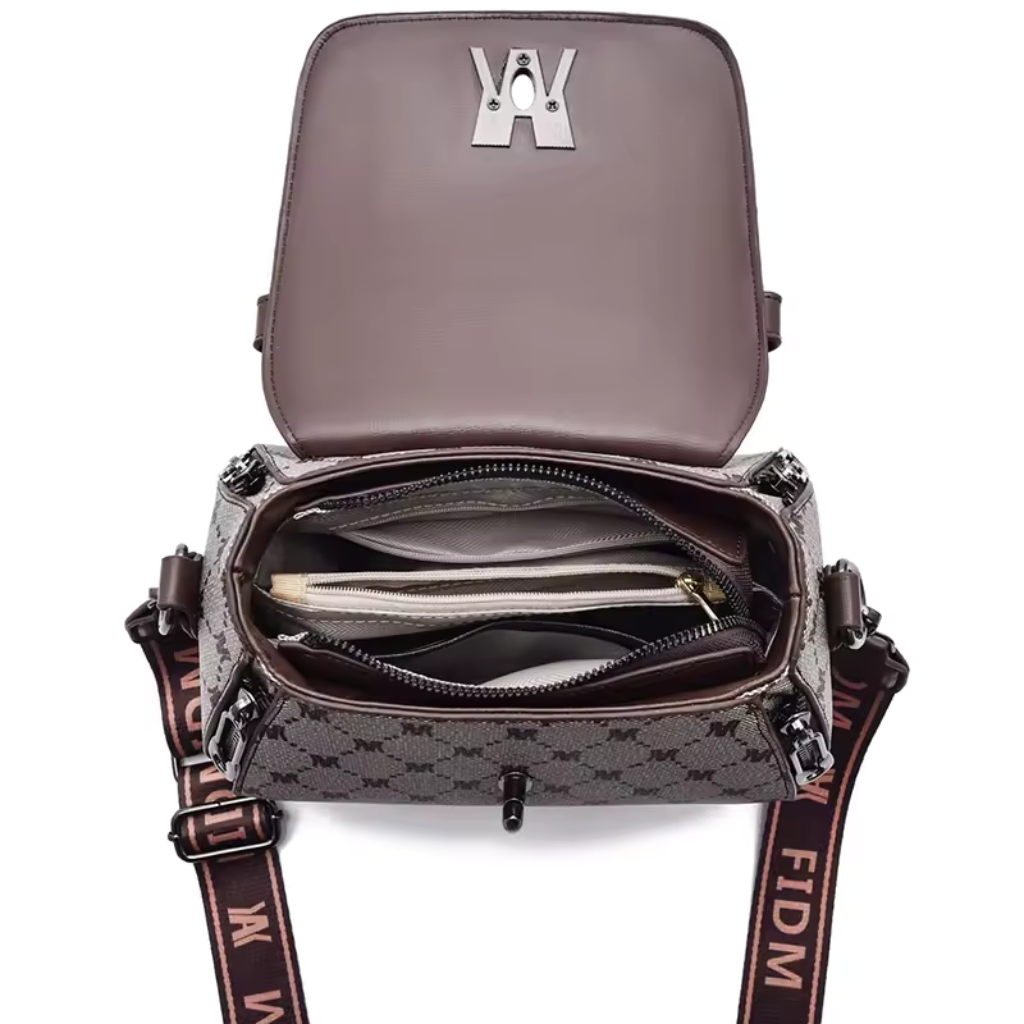 Bolsa Feminina de Couro Bellavie Luxo 5