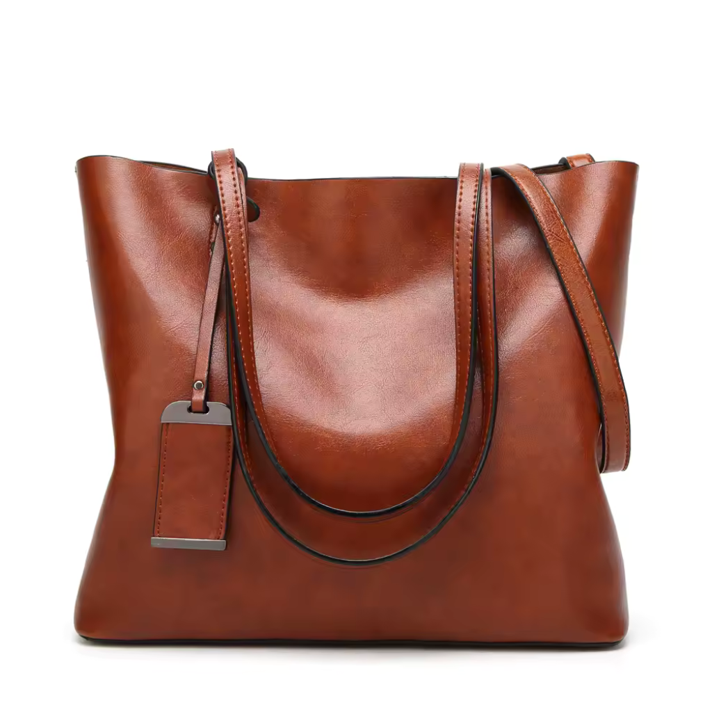 Bolsa Feminina de Couro Genuíno - Alurelle Paris