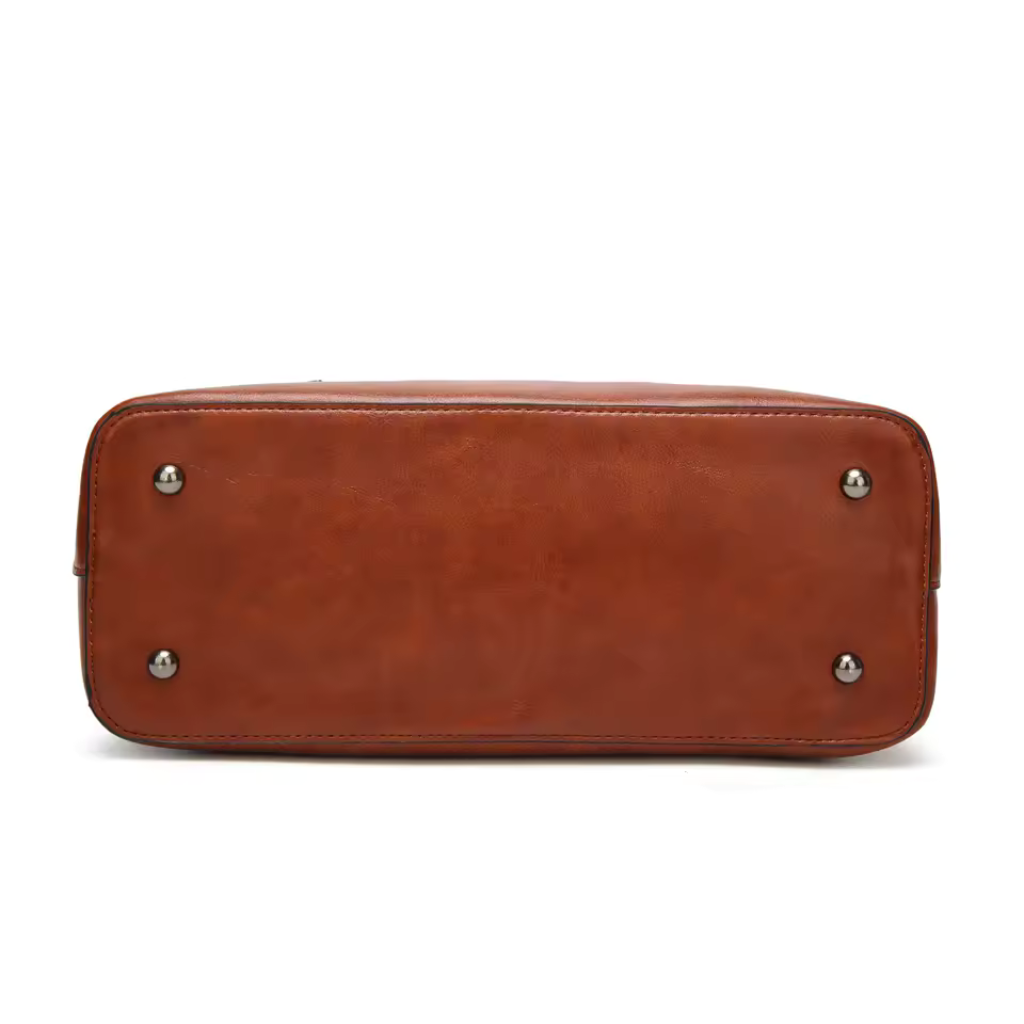 Bolsa Feminina de Couro Genuíno - Alurelle Paris 5