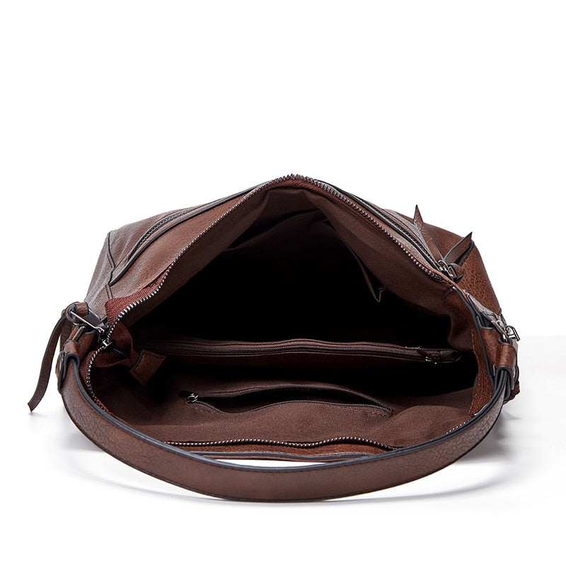 Bolsa Feminina de Couro Genuíno - Armani Premium 8
