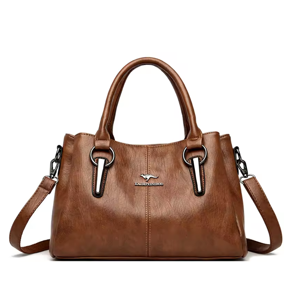 Bolsa Feminina de Couro Genuíno - Crossbody Luxo 3