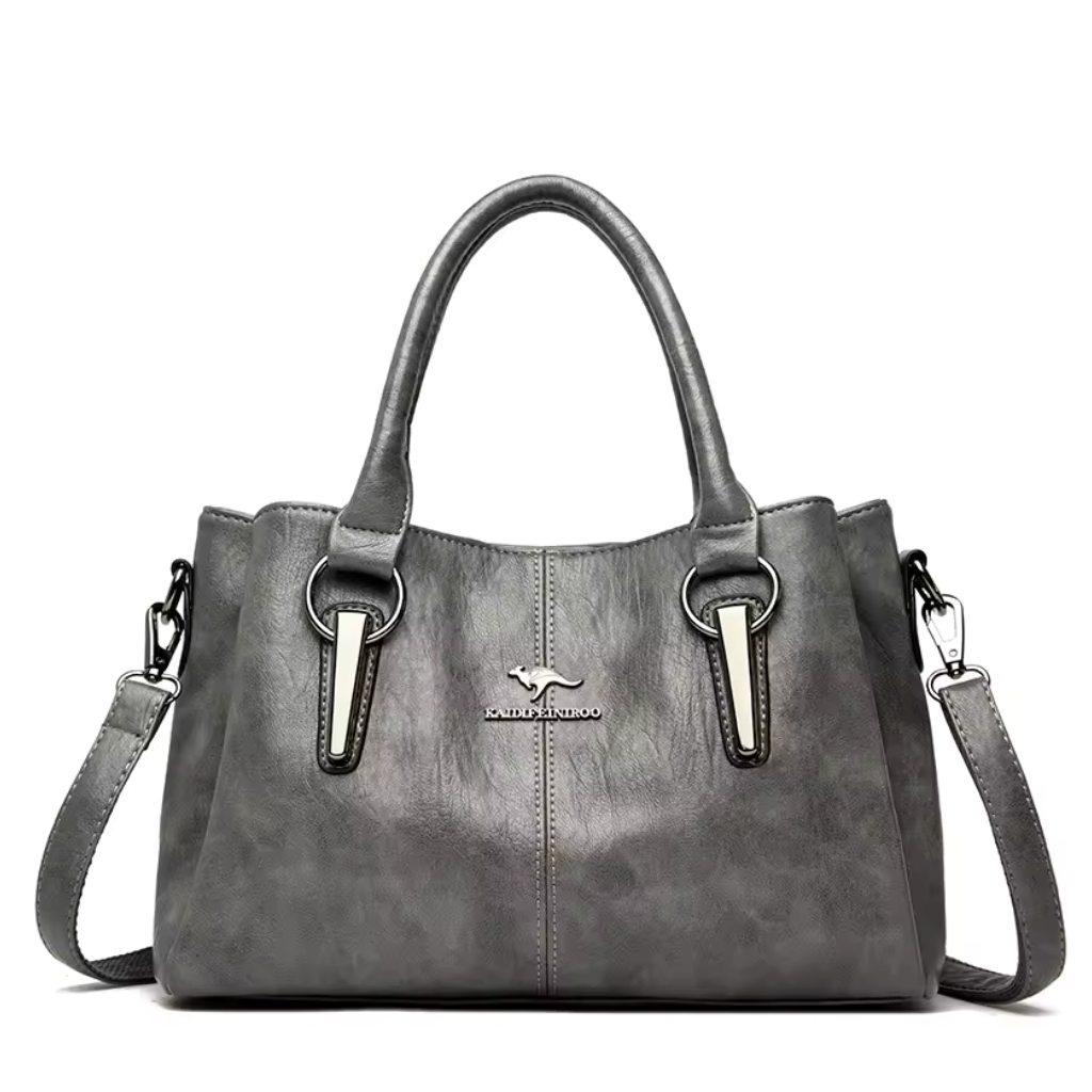 Bolsa Feminina de Couro Genuíno - Crossbody Luxo 4