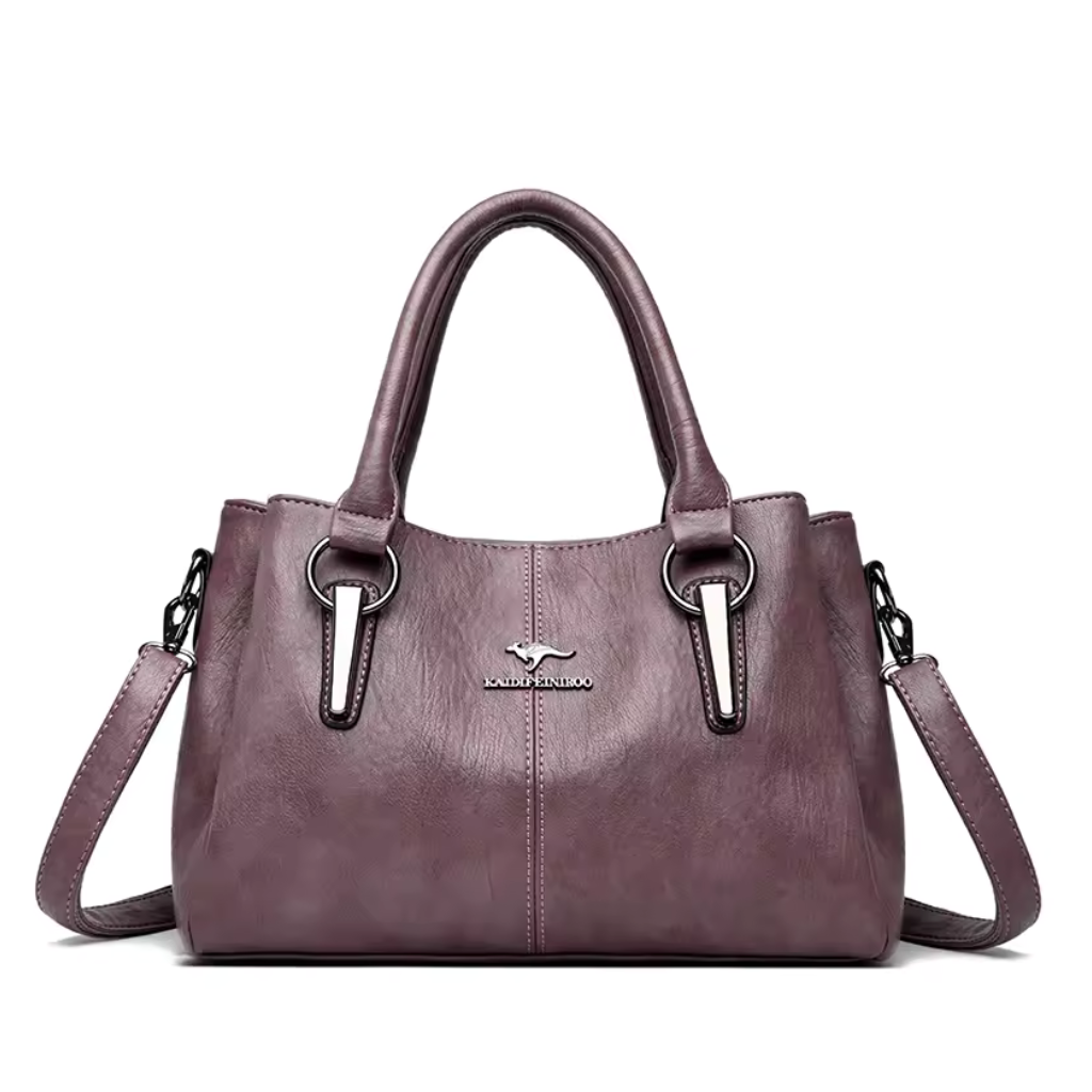 Bolsa Feminina de Couro Genuíno - Crossbody Luxo 6