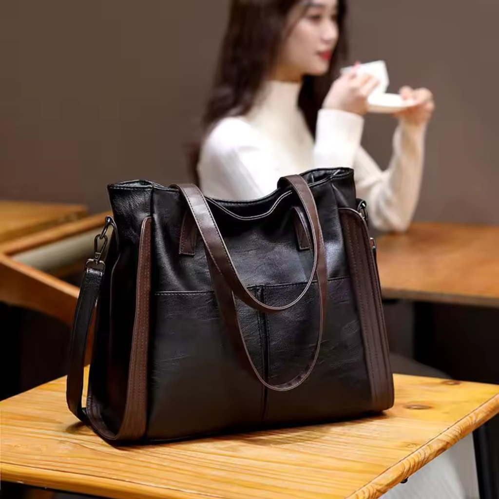 Bolsa Feminina de Couro Genuíno - Elizanne Couture 2