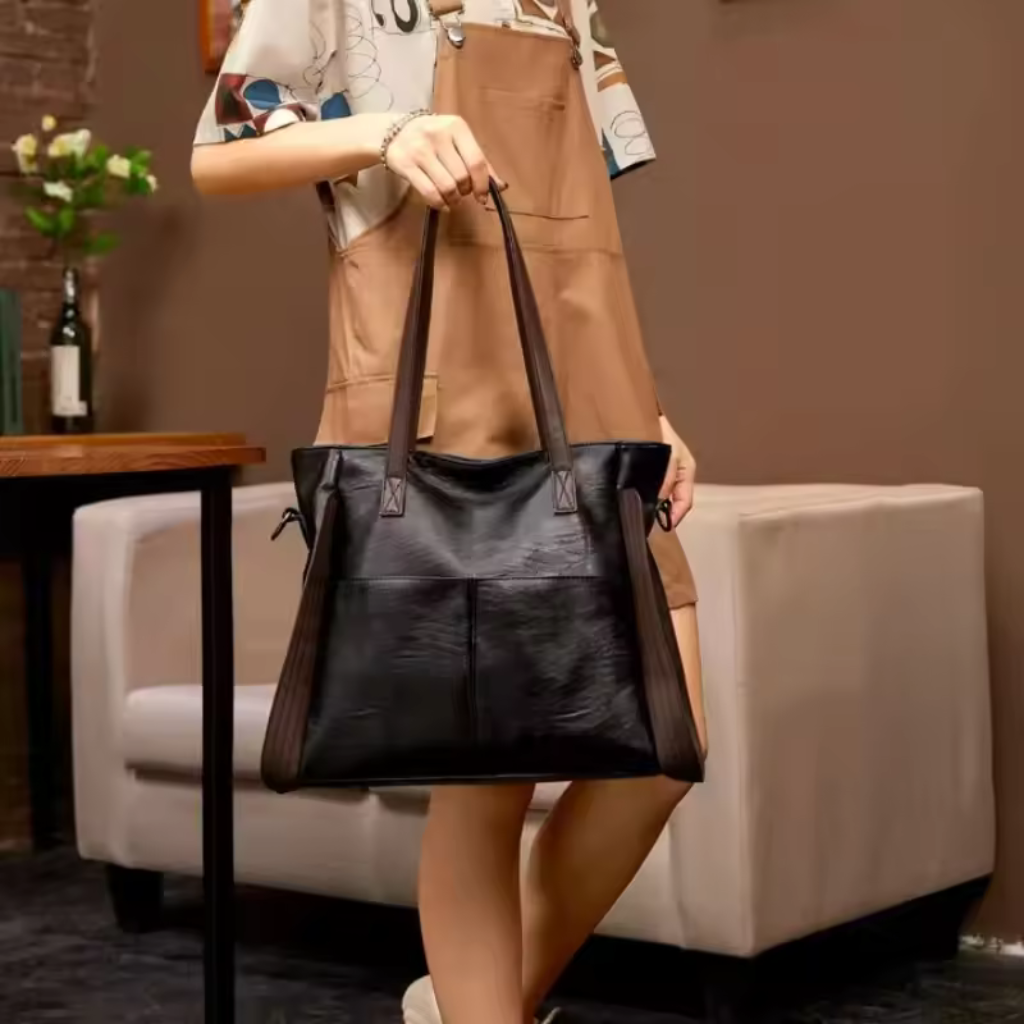 Bolsa Feminina de Couro Genuíno - Elizanne Couture 3
