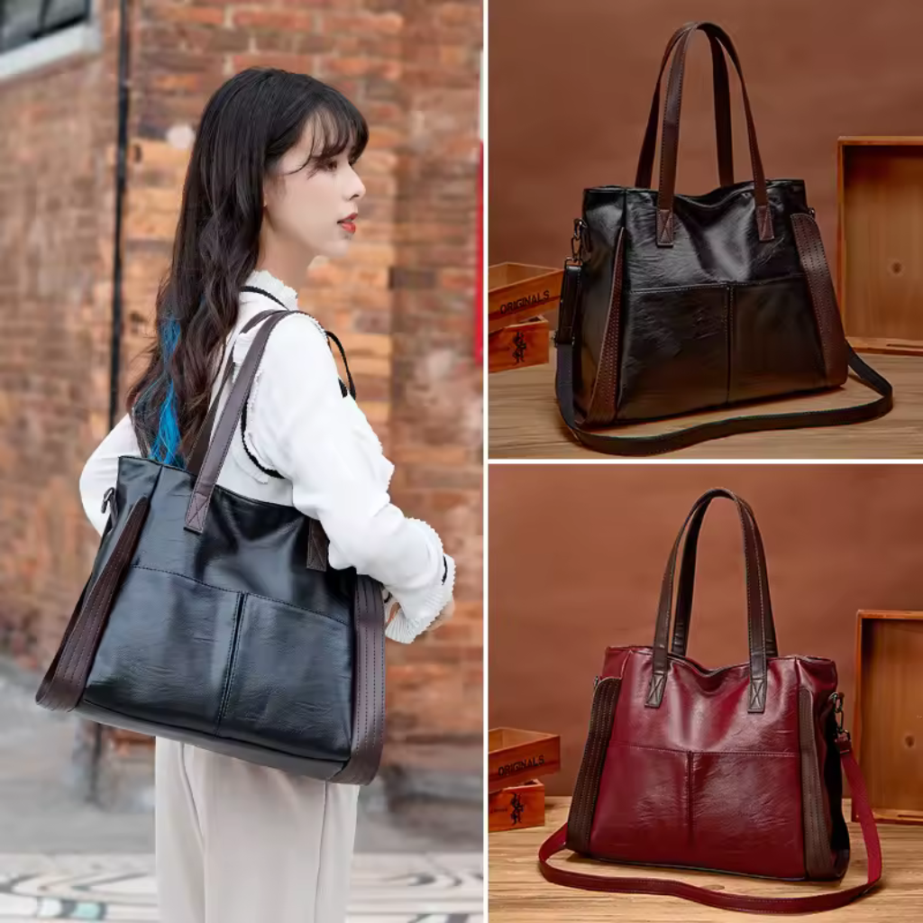 Bolsa Feminina de Couro Genuíno - Elizanne Couture 6