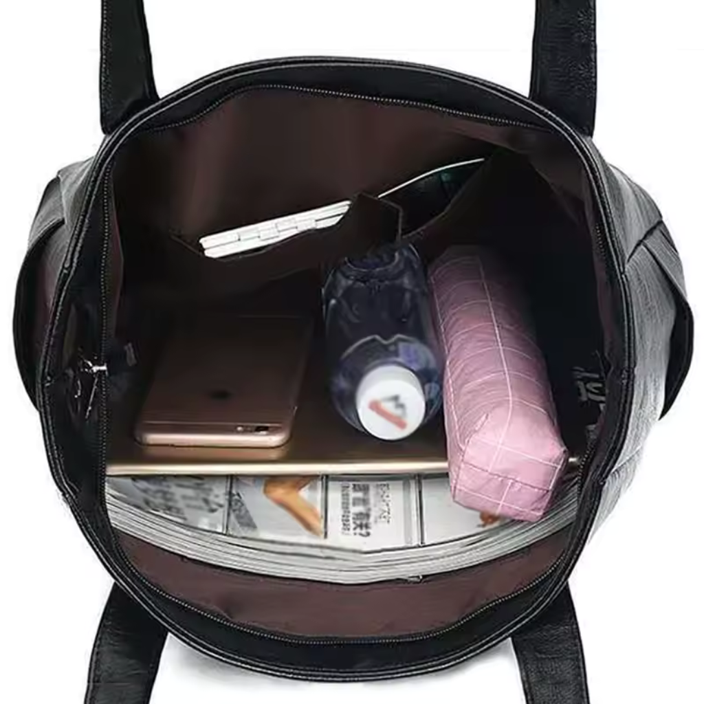 Bolsa Feminina de Couro Genuíno - Elizanne Couture 8