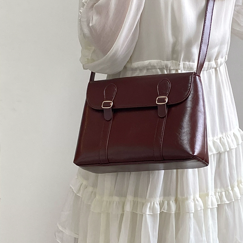 Bolsa Feminina de Couro Genuíno - Isadora Belle 5