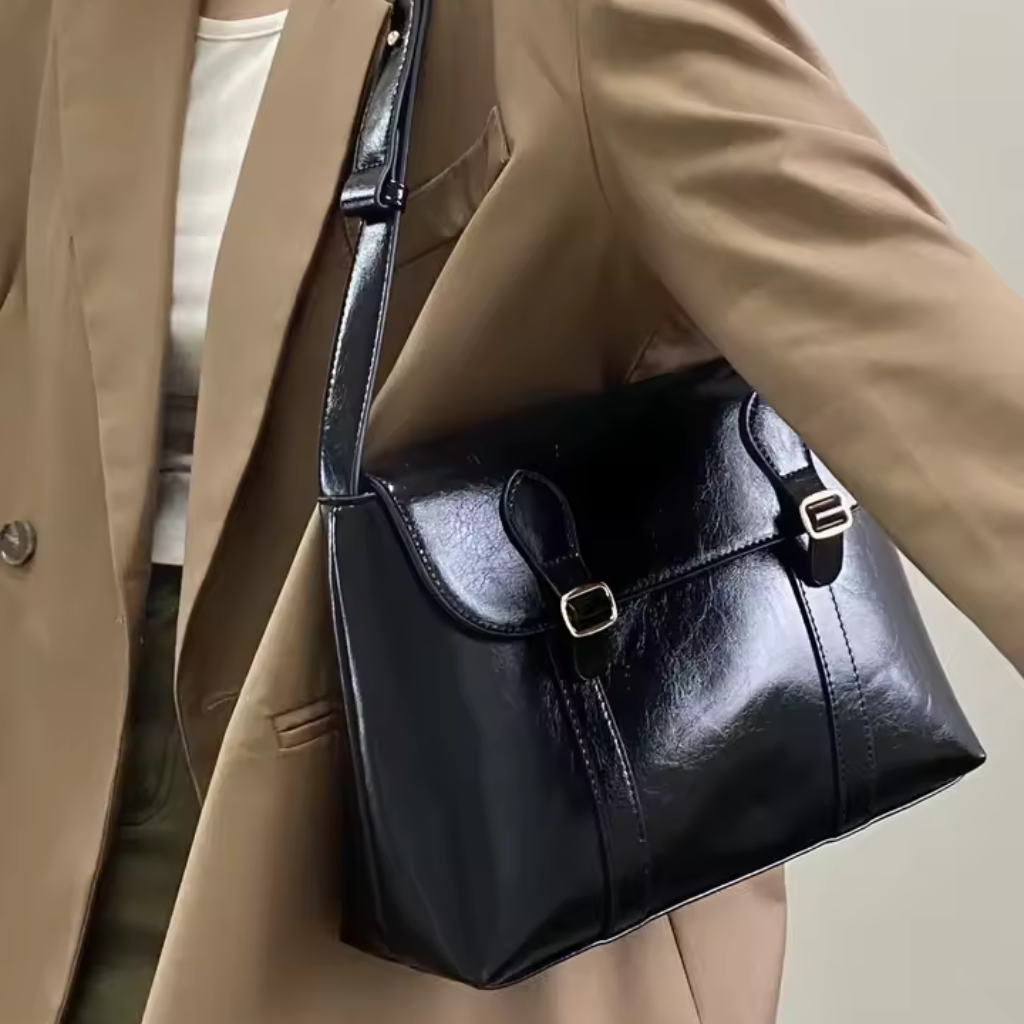 Bolsa Feminina de Couro Genuíno - Isadora Belle 7