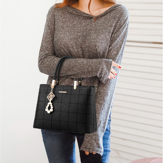 Bolsa Feminina de Couro Genuíno - Janevive 2