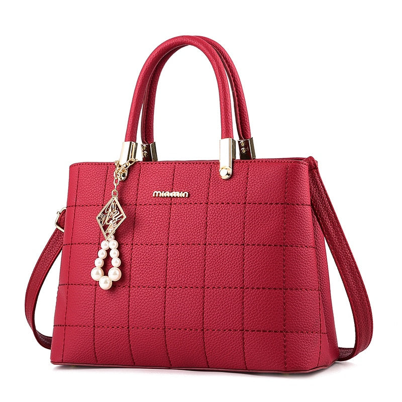 Bolsa Feminina de Couro Genuíno - Janevive 5