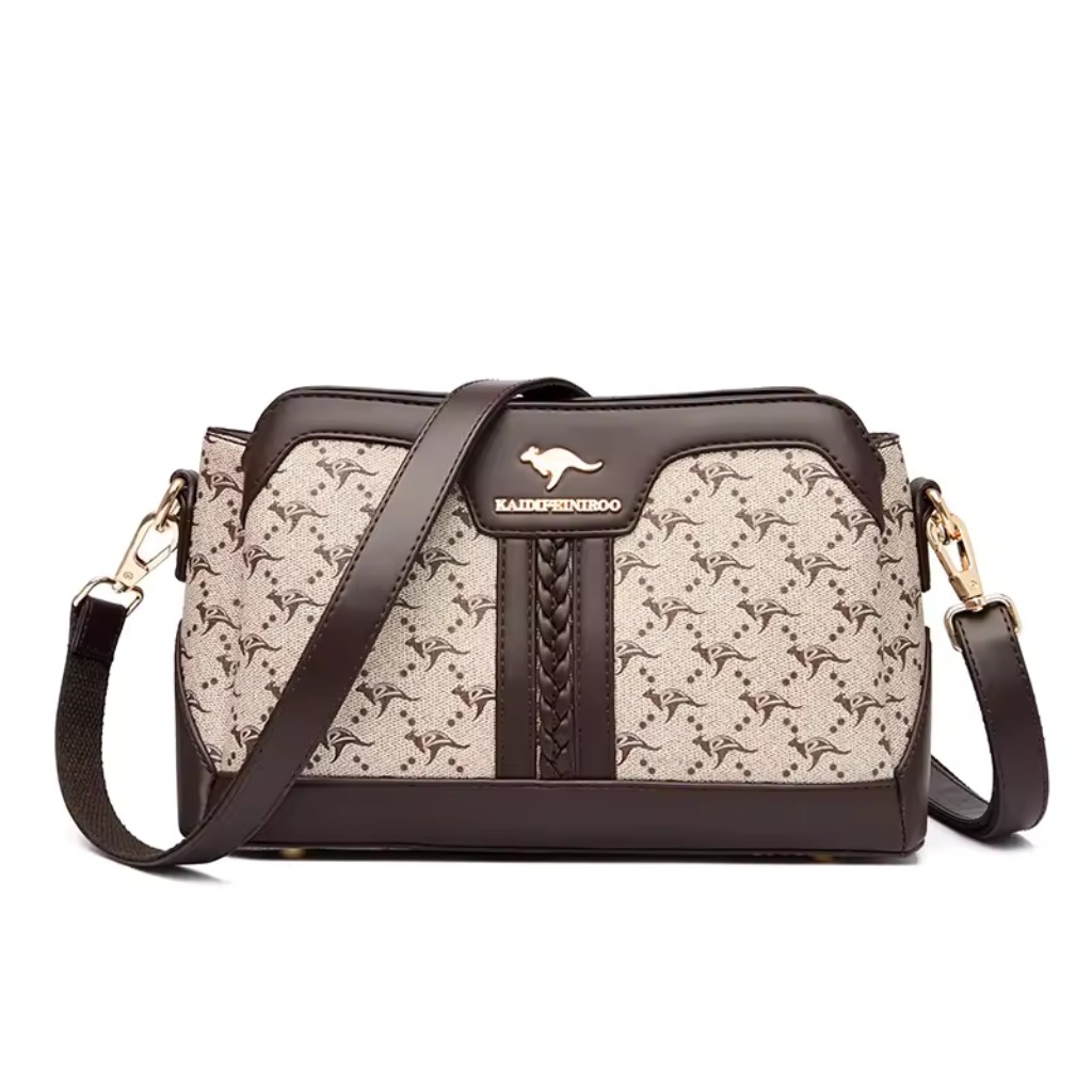 Bolsa Feminina de Couro Genuíno - Kangoo 7