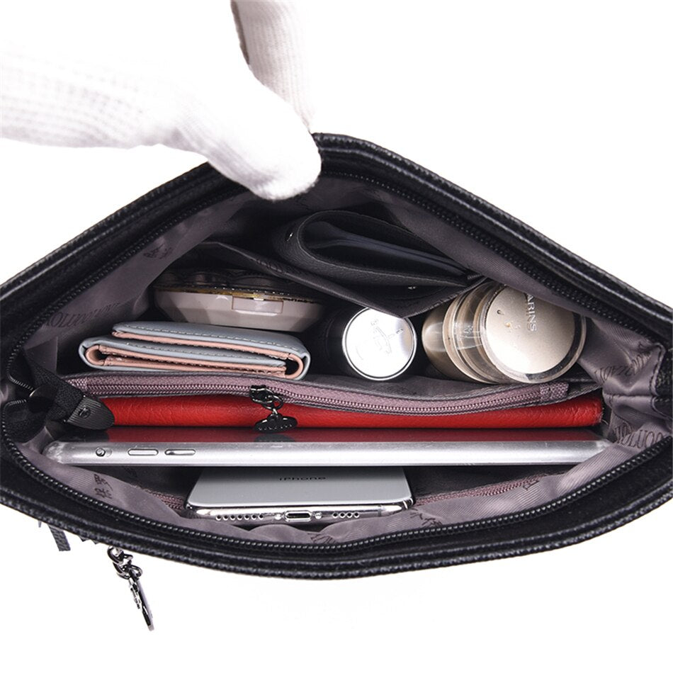 Bolsa Feminina de Couro Genuíno - Lavinya 5
