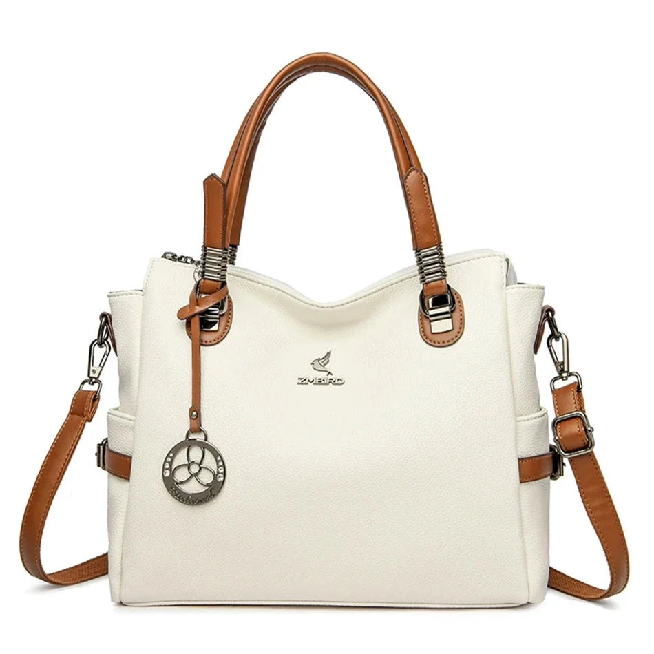Bolsa Feminina de Couro Genuíno - Lavyra