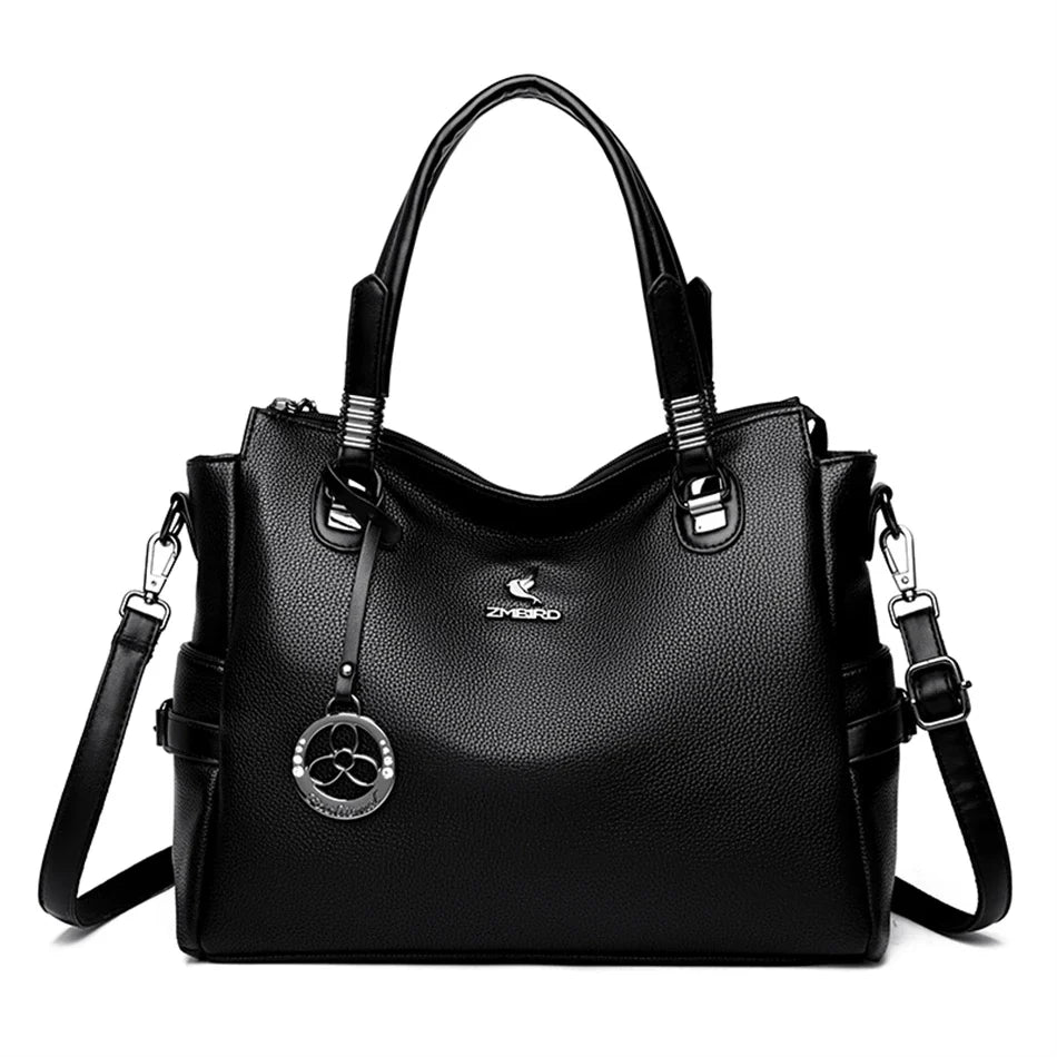 Bolsa Feminina de Couro Genuíno - Lavyra 3