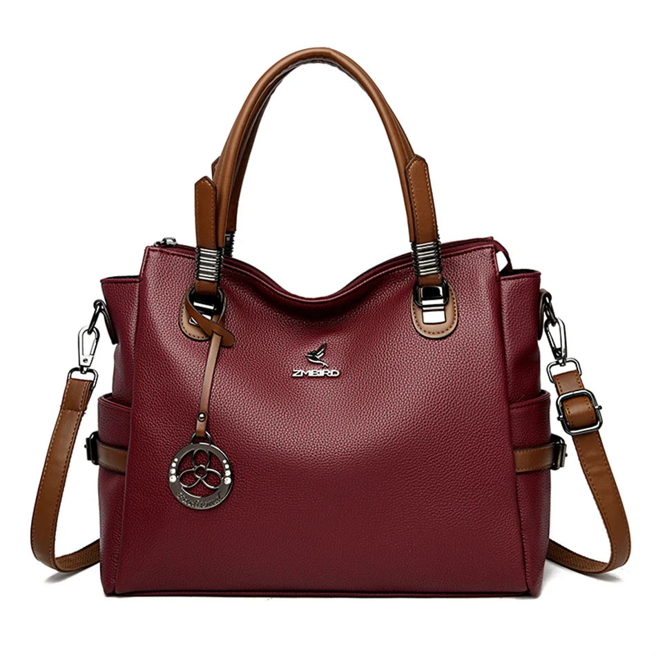 Bolsa Feminina de Couro Genuíno - Lavyra 6