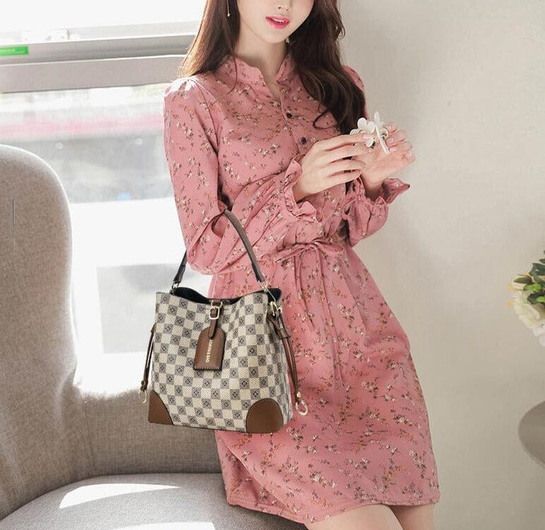 Bolsa Feminina de Couro Genuíno - Luminy 2
