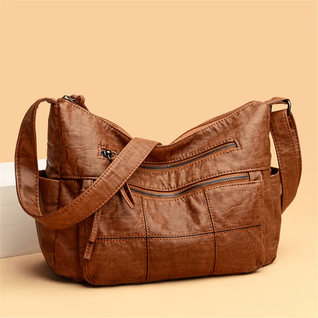 Bolsa Feminina de Couro Genuíno - Mely 3