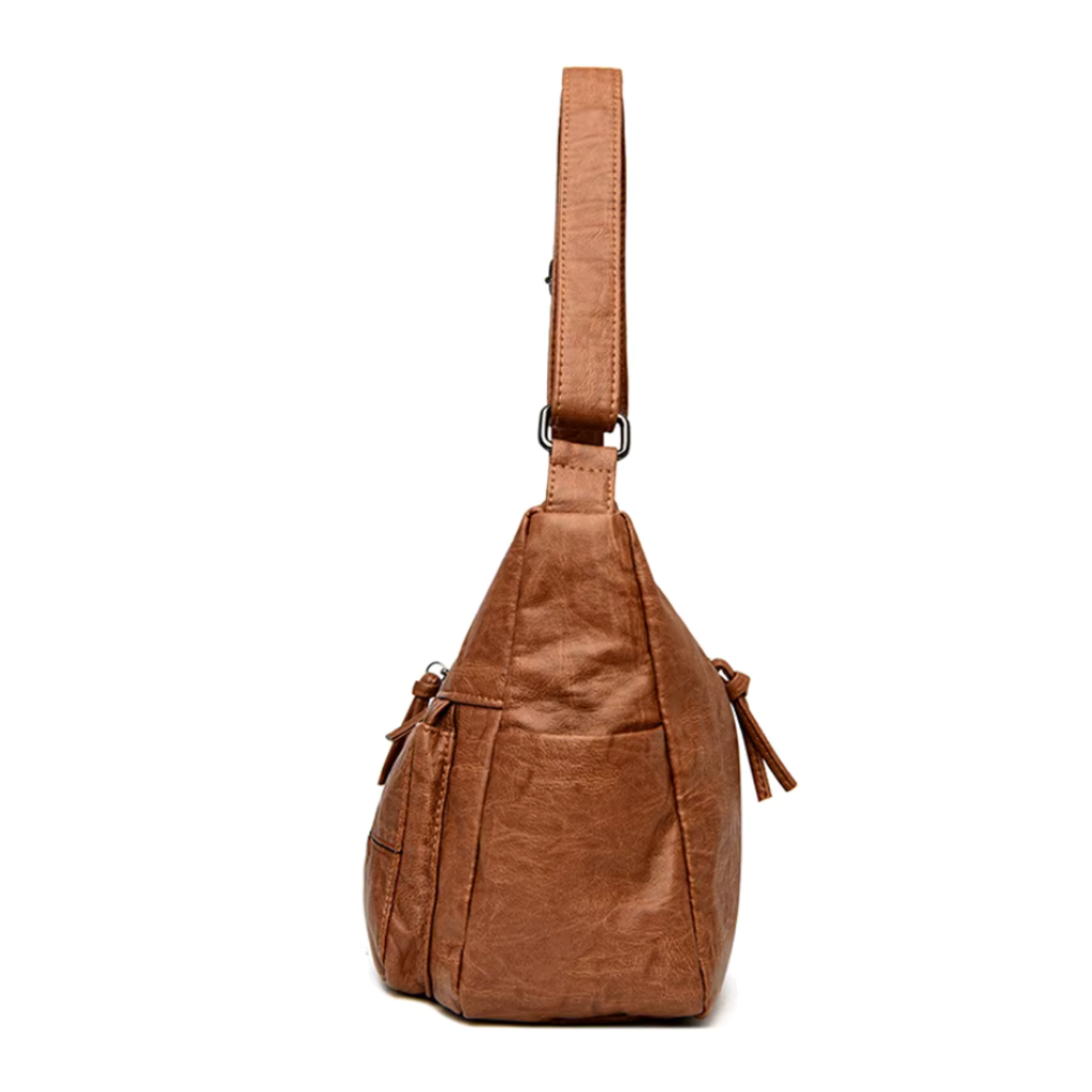 Bolsa Feminina de Couro Genuíno - Mely 5