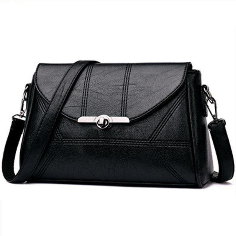 Bolsa Feminina de Couro Genuíno - Milano