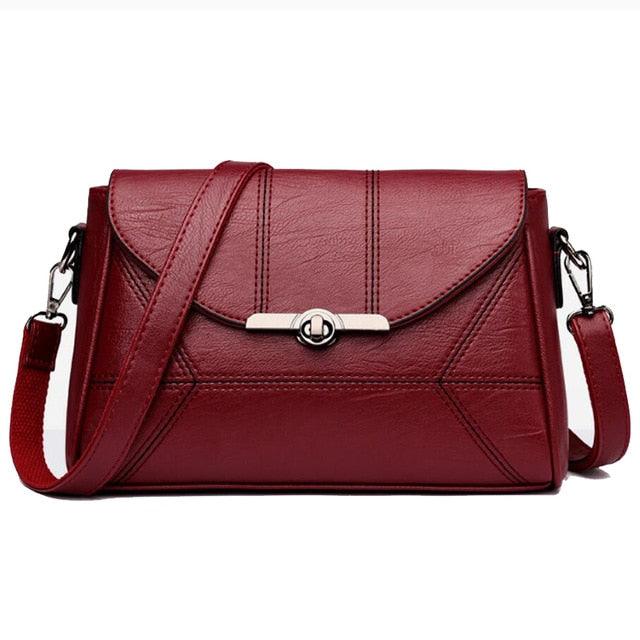 Bolsa Feminina de Couro Genuíno - Milano 2