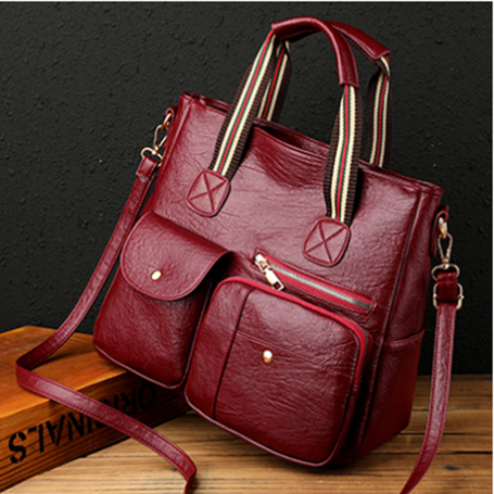 Bolsa Feminina de Couro Genuíno - Riley 4