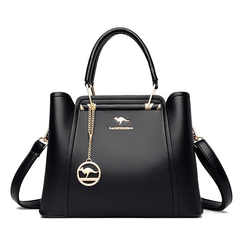 Bolsa Feminina de Couro Genuíno - Ruby Luxo