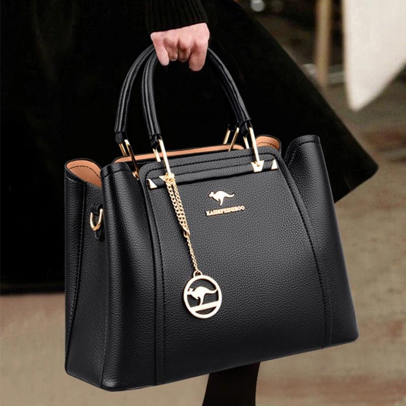 Bolsa Feminina de Couro Genuíno - Ruby Luxo 2