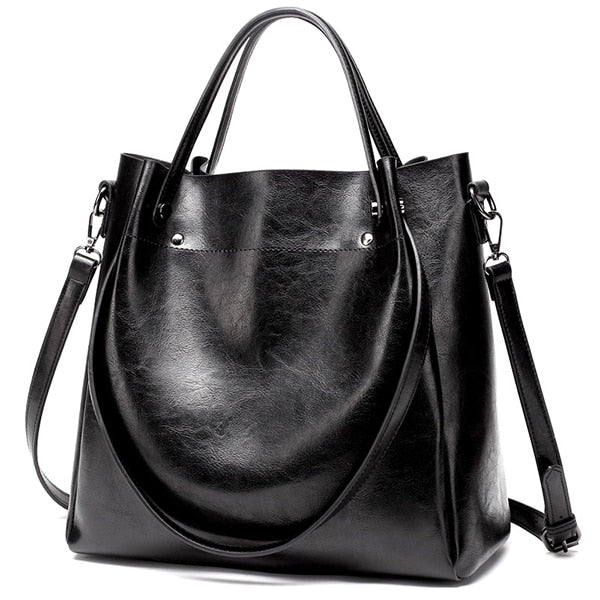 Bolsa Feminina de Couro Genuíno - Vellory 4