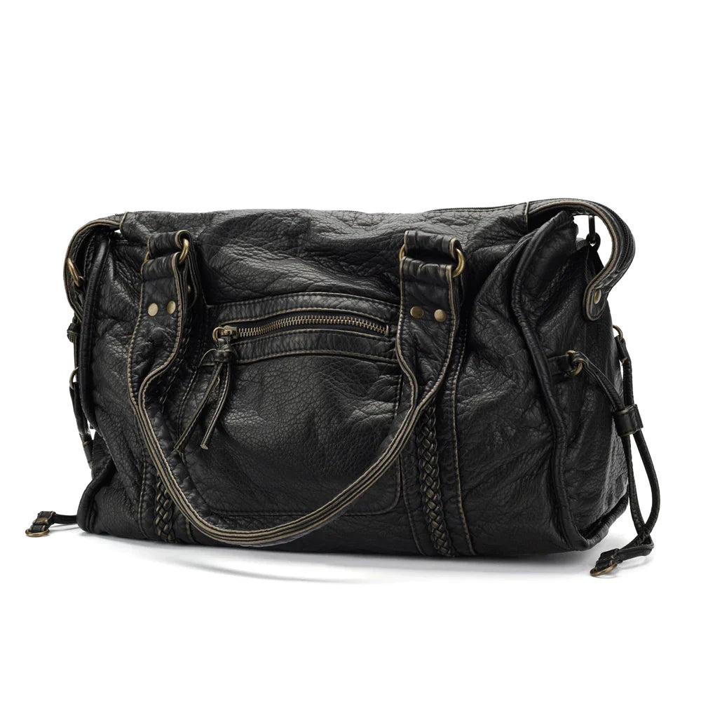 Bolsa Feminina de Couro Genuíno - Vintage Leah