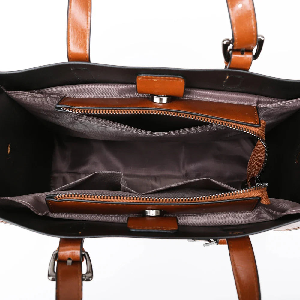 Bolsa Feminina de Couro Genuíno - Vivienne Luxo 5