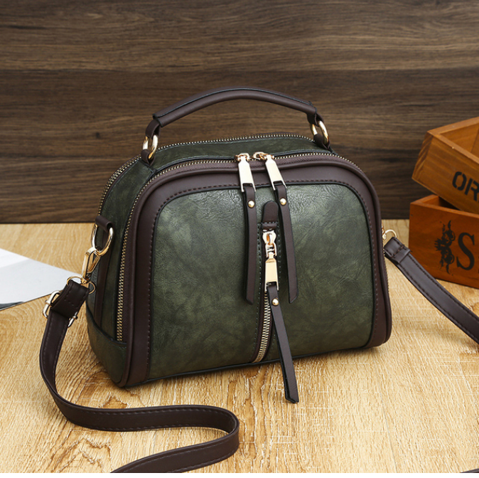 Bolsa Feminina de Couro Genuíno Ladie 5