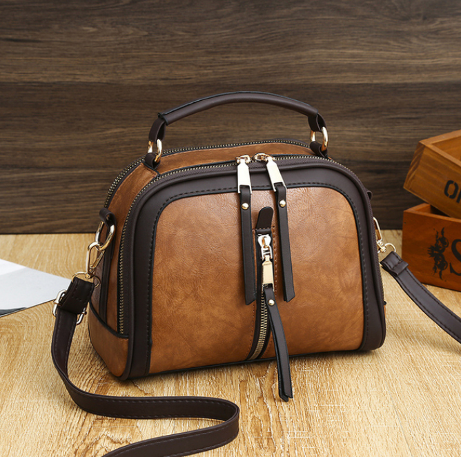 Bolsa Feminina de Couro Genuíno Ladie 7