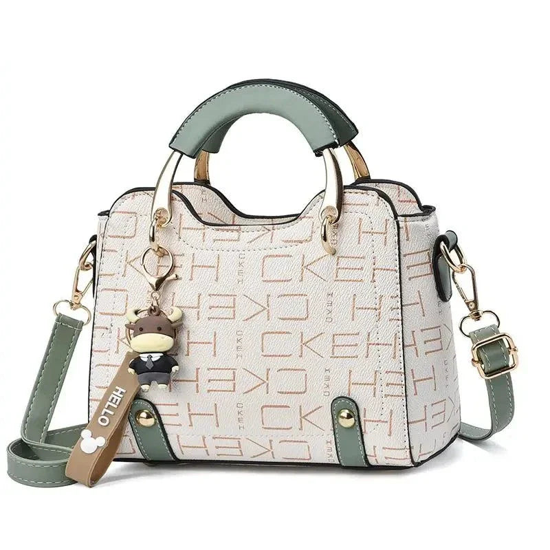 Bolsa Feminina de Couro Genuíno Luxo 10