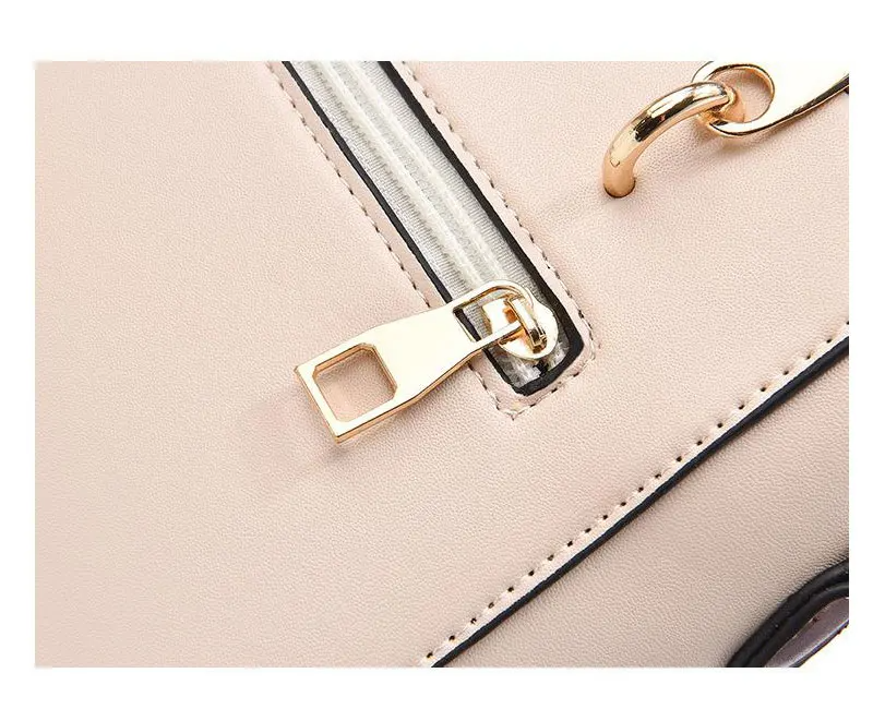 Bolsa Feminina de Couro Genuíno Luxo 11