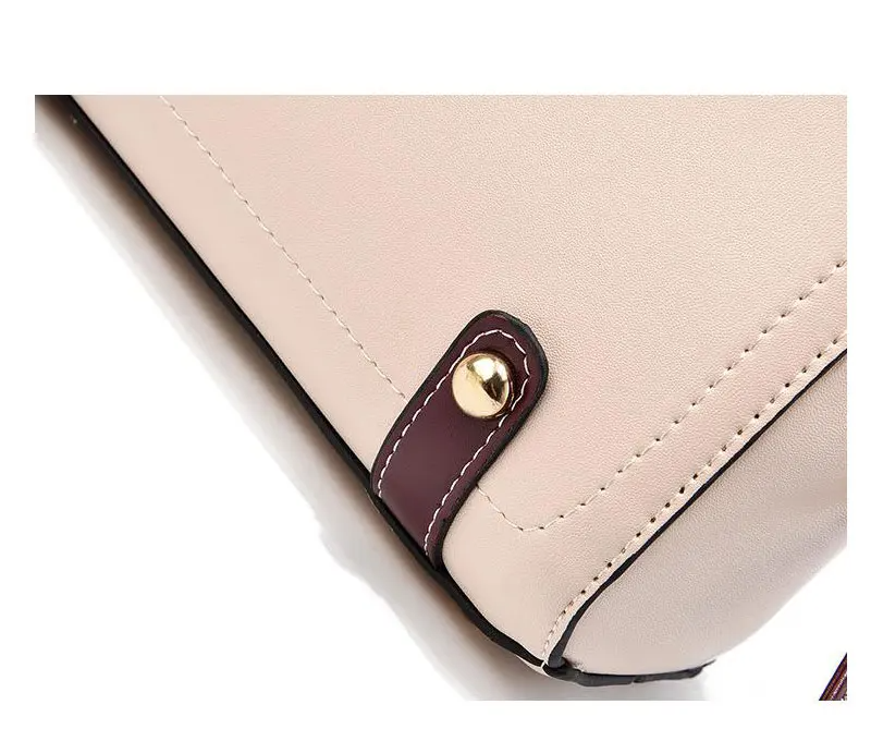 Bolsa Feminina de Couro Genuíno Luxo 12