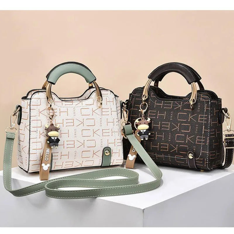 Bolsa Feminina de Couro Genuíno Luxo 3