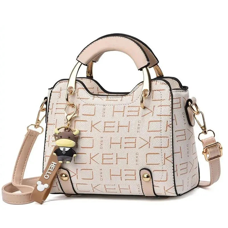 Bolsa Feminina de Couro Genuíno Luxo 8