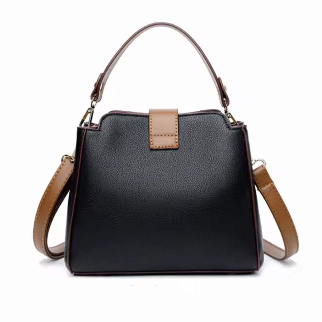 Bolsa Feminina de Couro Genuíno Luxo Caitlin 3