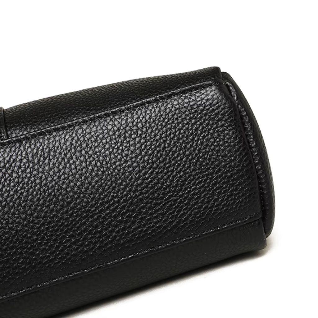 Bolsa Feminina de Couro Genuíno Luxo Pequena 5