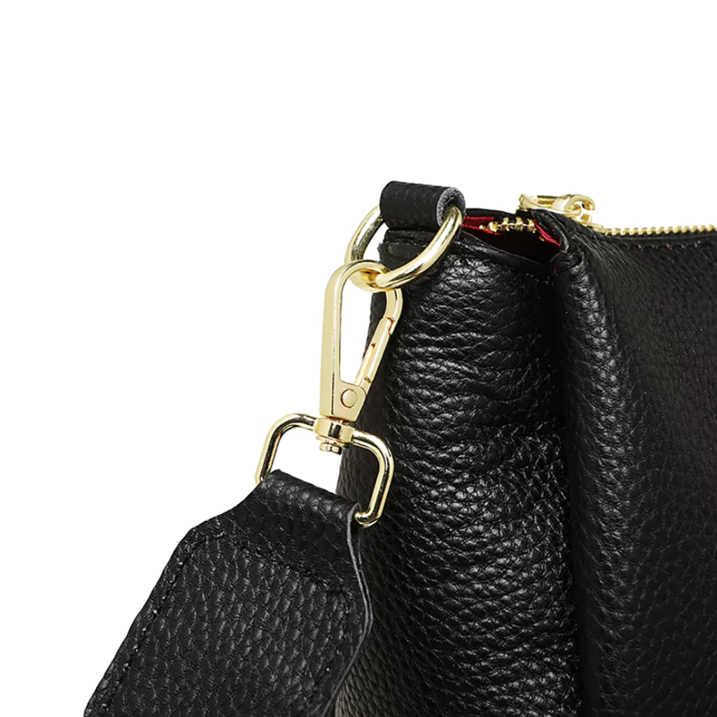 Bolsa Feminina de Couro Genuíno Luxo Pequena 6