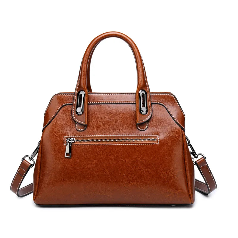 Bolsa Feminina de Couro Genuíno Naomi 5