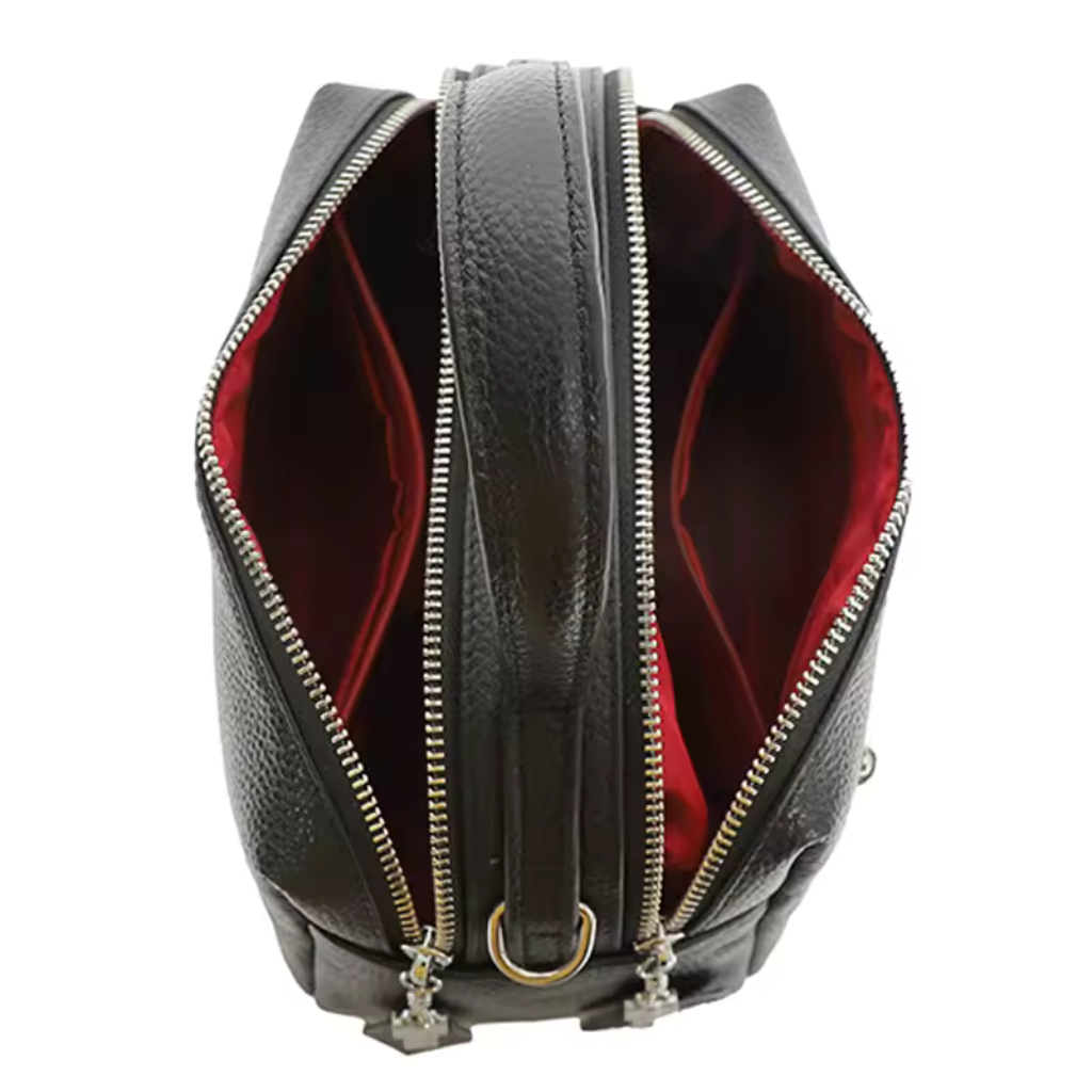 Bolsa Feminina de Couro Genuíno Vintage 5